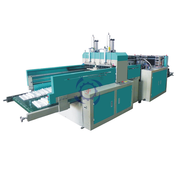 全自动高速热封热切完美平台_完美（中国）制袋机